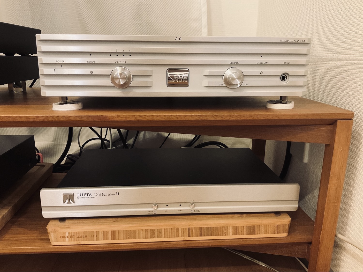 ソウルノートA-0プリメインアンプとTheata DS pro basic